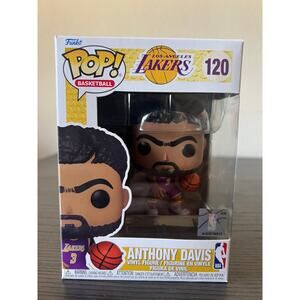 VAULTED Anthony Davis Funko Pop #120 Lakers Basketball #3 Sports Los Angeles NBA